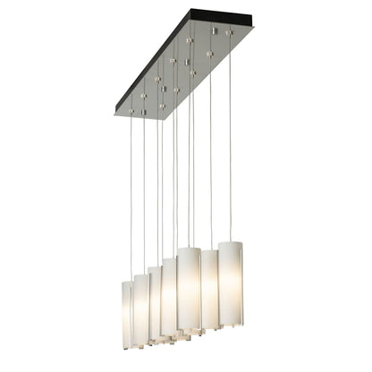 Hubbardton Forge Exos 10 Light 45" Wide Linear Pendant