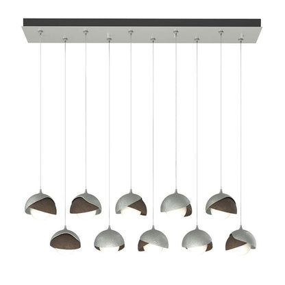 Hubbardton Forge Brooklyn 10 Light 45" Wide Suspension Multi Light Pendant