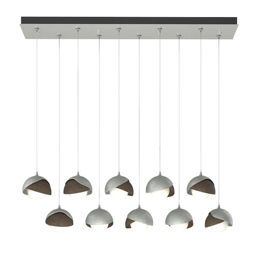 Hubbardton Forge Brooklyn 10 Light 45" Wide Suspension Multi Light Pendant