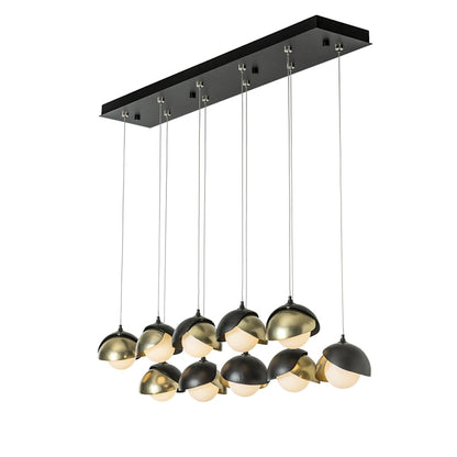 Hubbardton Forge Brooklyn 10 Light 45" Wide Suspension Multi Light Pendant