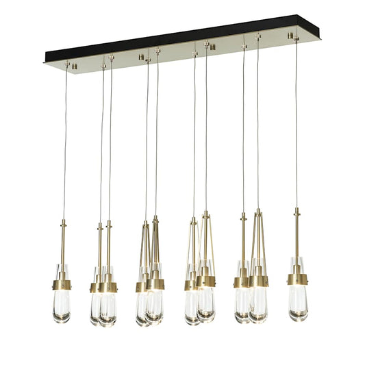 Hubbardton Forge Link 10 Light 45" Wide Linear Pendant