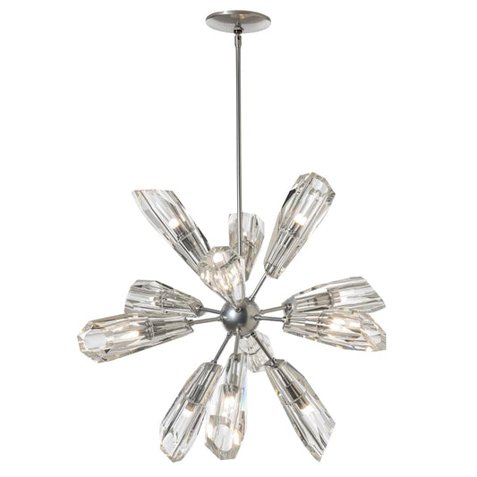 Hubbardton Forge Luma 12 Light 32" Wide Crystal Pendant
