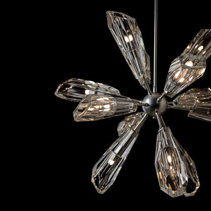 Hubbardton Forge Luma 12 Light 32" Wide Crystal Pendant
