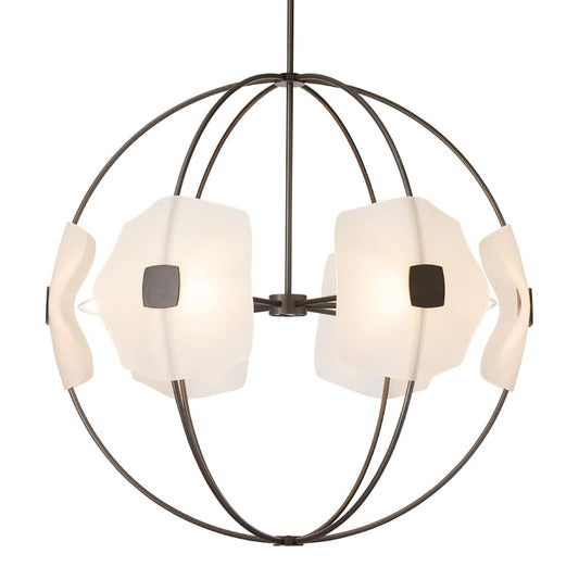 Hubbardton Forge Astra 6 Light 32" Wide Globe Chandelier