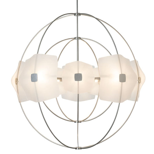Hubbardton Forge Astra 10 Light 50" Wide Globe Chandelier