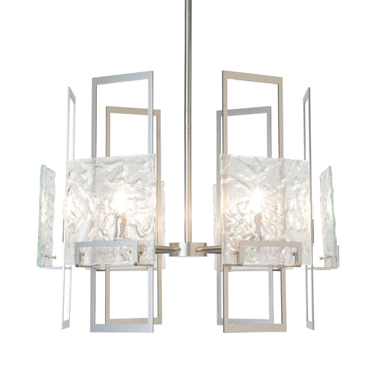 Hubbardton Forge Geo 6 Light 32" Wide Chandelier