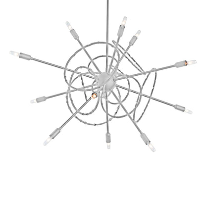 Hubbardton Forge Olympus 12 Light 34" Wide Pendant