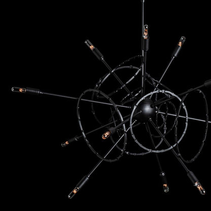 Hubbardton Forge Olympus 12 Light 34" Wide Pendant