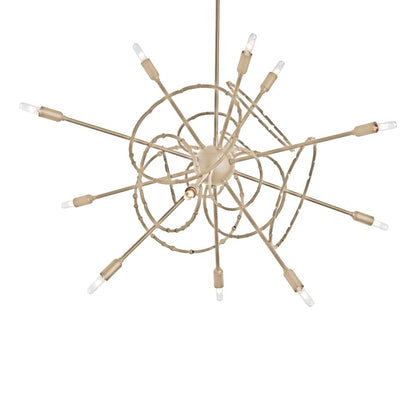 Hubbardton Forge Olympus 12 Light 34" Wide Pendant