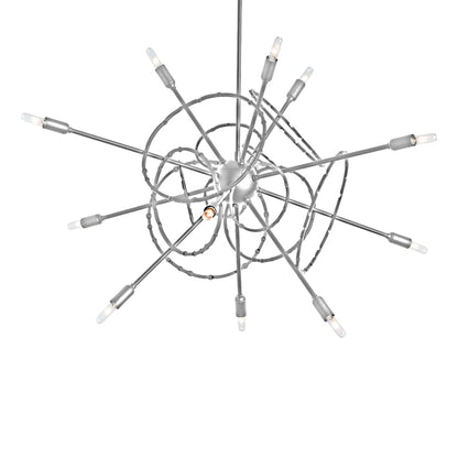Hubbardton Forge Olympus 12 Light 34" Wide Pendant