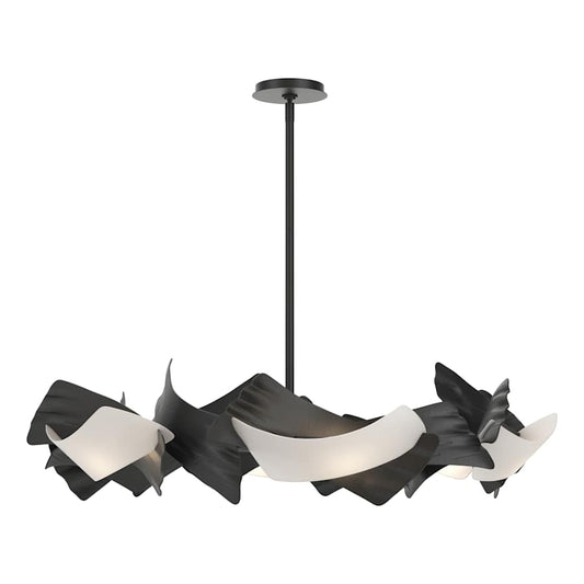 Hubbardton Forge Crest 6 Light 38" Wide Abstract Pendant