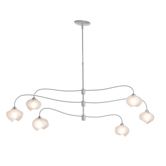 Hubbardton Forge Ume 6 Light 59" Wide Linear Pendant