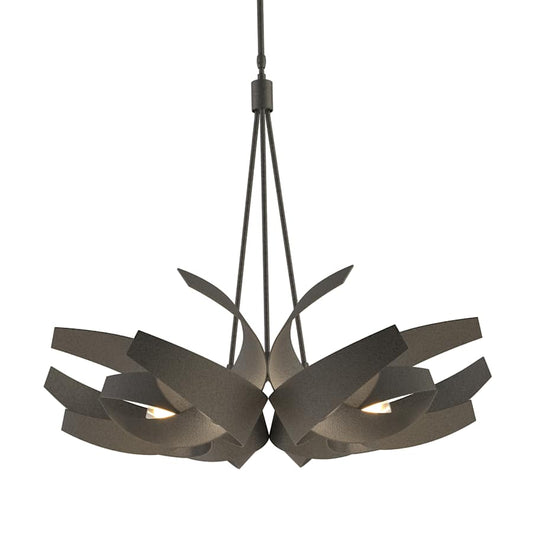 Hubbardton Forge Corona 6 Light 36" Wide Pendant