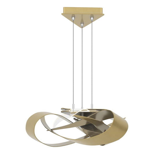 Hubbardton Forge Flux 27" Wide Suspension Pendant