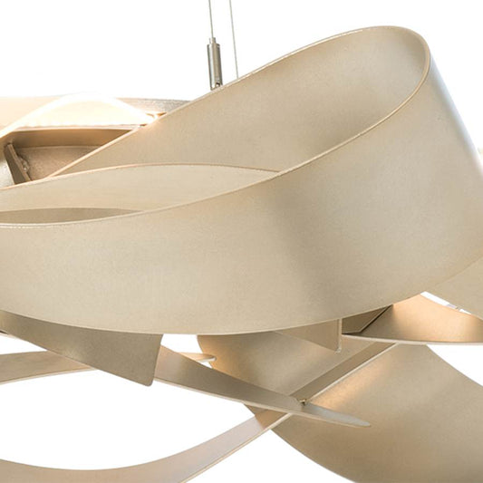 Hubbardton Forge Flux 39" Wide LED Abstract Chandelier