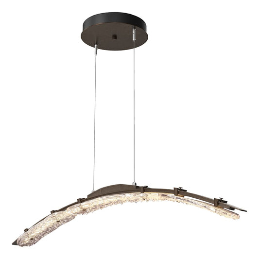 Hubbardton Forge Glissade 44" Wide Suspension Linear Pendant