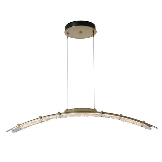 Hubbardton Forge Glissade 44" Wide Suspension Linear Pendant