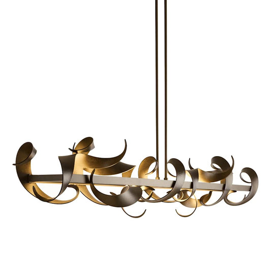 Hubbardton Forge Folio 64" Wide Linear Pendant