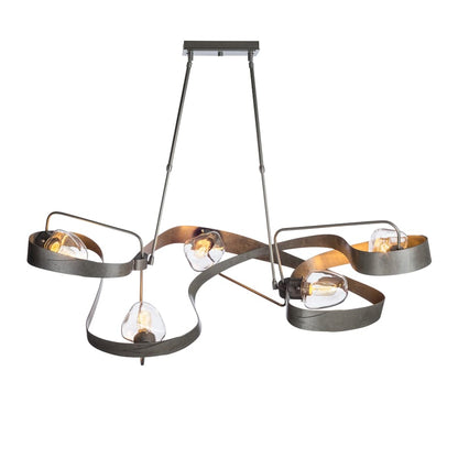 Hubbardton Forge Graffiti 5 Light 51" Wide Pendant