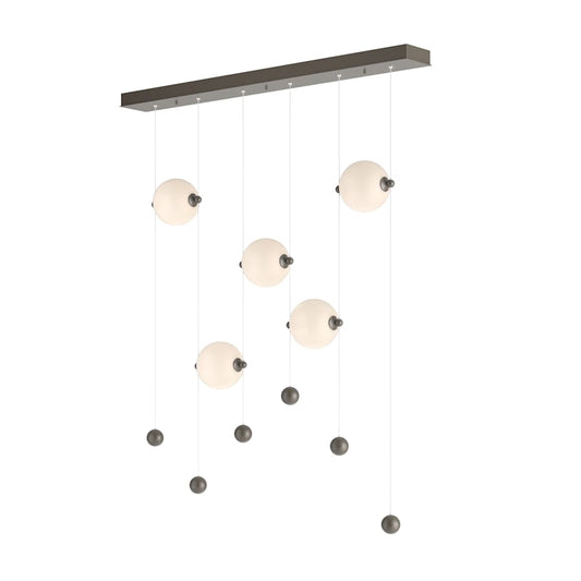 Hubbardton Forge Abacus 41" Wide LED Suspension Multi Light Pendant