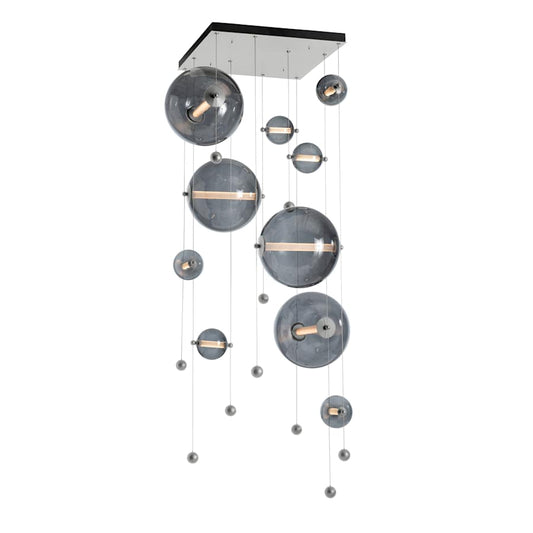 Hubbardton Forge Abacus 36" Wide LED Suspension Multi Light Pendant