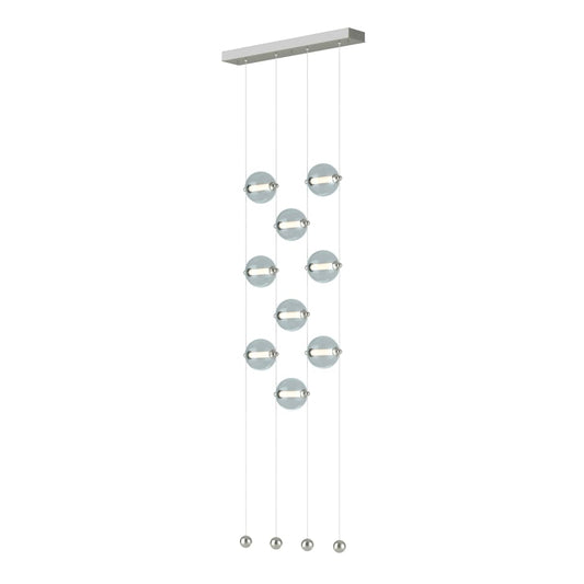Hubbardton Forge Abacus 22" Wide LED Suspension Multi Light Pendant