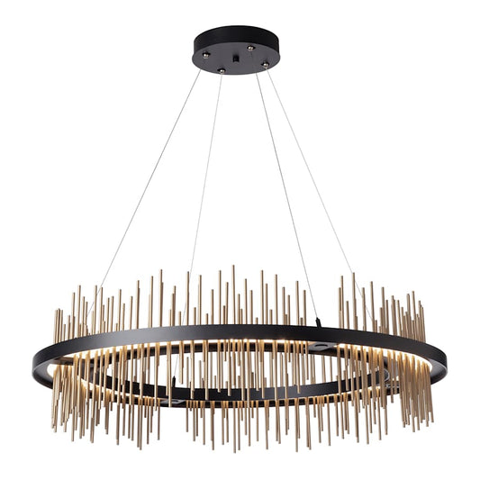 Hubbardton Forge Gossamer 38" Wide LED Ring Chandelier