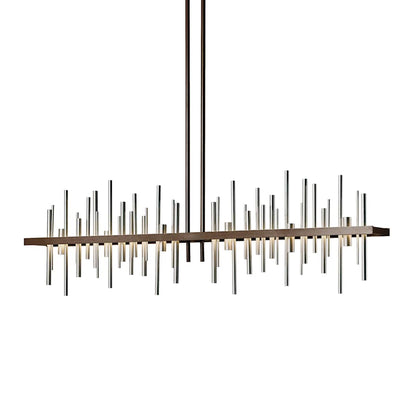 Hubbardton Forge Cityscape 52" Wide Linear Pendant