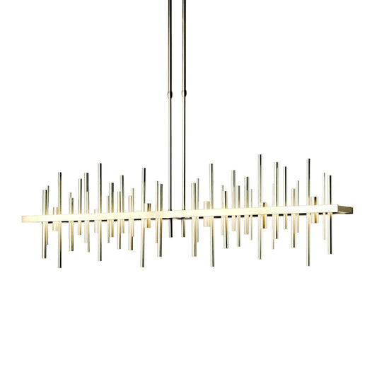 Hubbardton Forge Landscape 52" Wide LED Linear Chandelier