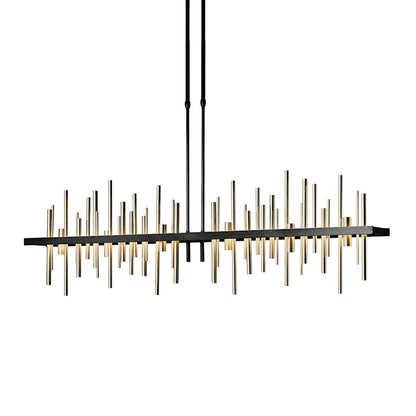 Hubbardton Forge Cityscape 52" Wide Linear Pendant