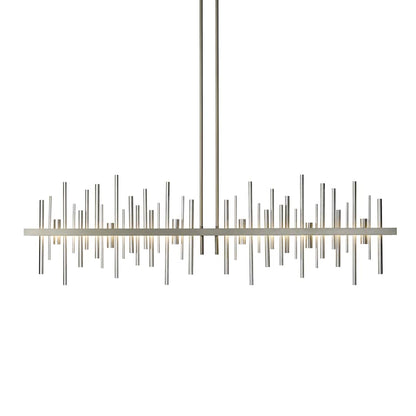 Hubbardton Forge Cityscape 52" Wide Linear Pendant