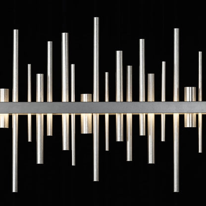 Hubbardton Forge Cityscape 52" Wide Linear Pendant