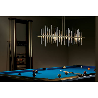 Hubbardton Forge Cityscape 52" Wide Linear Pendant