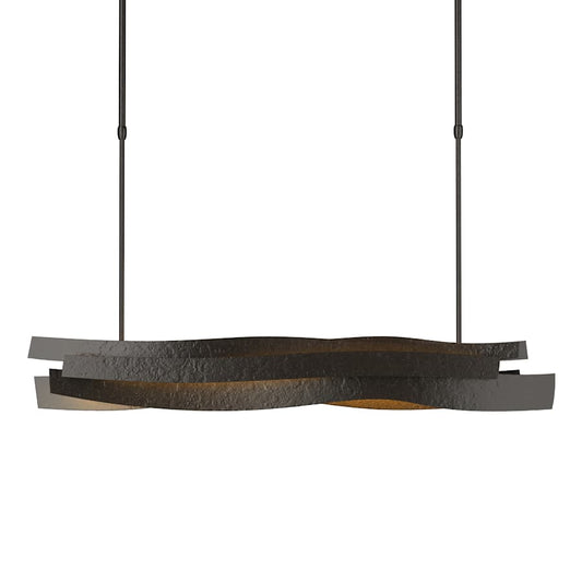 Hubbardton Forge Landscape 37" Wide Linear Pendant