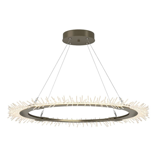 Hubbardton Forge Anemone 37" Wide LED Ring Chandelier