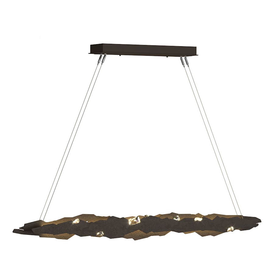 Hubbardton Forge Trove 53" Wide Linear Pendant