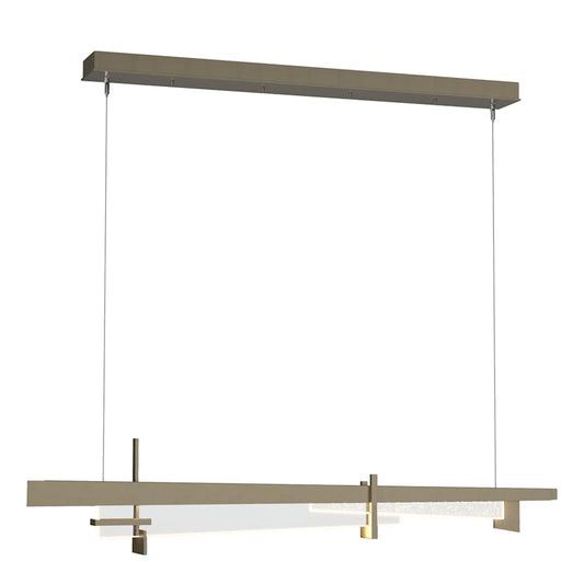 Hubbardton Forge Tenon 48" Wide LED Linear Chandelier