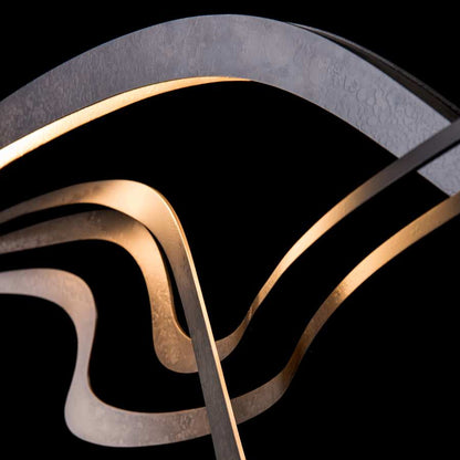 Hubbardton Forge Crossing Waves 45" Wide Suspension Linear Pendant