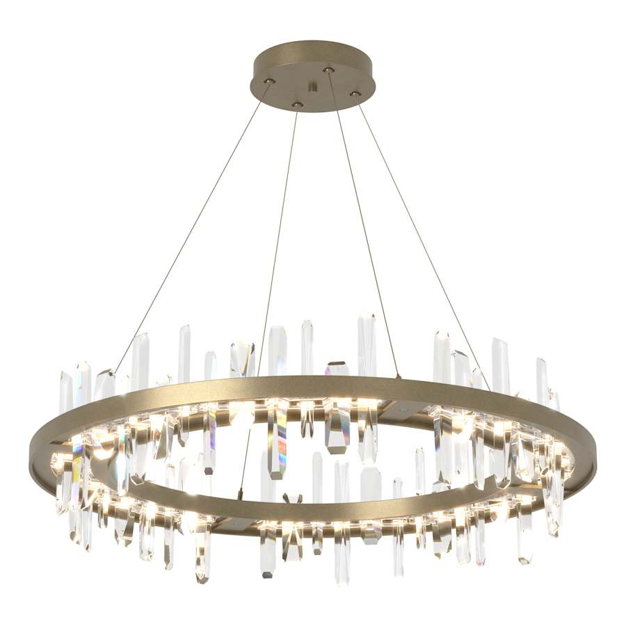 Hubbardton Forge Solitude 38" Wide Pendant
