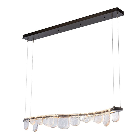 Hubbardton Forge Riverbed 51" Wide Linear Pendant