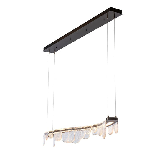 Hubbardton Forge Riverbed 51" Wide Linear Pendant