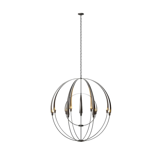 Hubbardton Forge Cirque 12 Light 48" Wide Taper Candle Style Chandelier