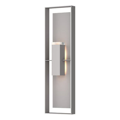Hubbardton Forge Shadow Box 2 Light 45" Tall Outdoor Wall Sconce