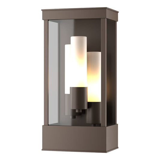 Hubbardton Forge Portico 3 Light 18" Tall Outdoor Wall Sconce
