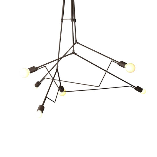 Hubbardton Forge Divergence 6 Light 55" Wide Outdoor Abstract Multi Light Pendant