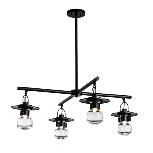 Hubbardton Forge Mason 4 Light 34" Wide Outdoor Chandelier