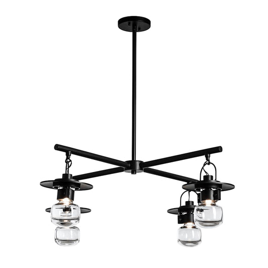 Hubbardton Forge Mason 4 Light 34" Wide Outdoor Chandelier