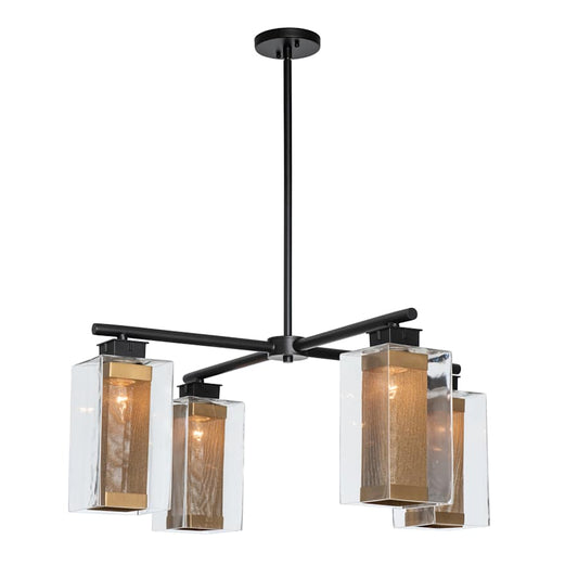 Hubbardton Forge Polaris 4 Light 32" Wide Outdoor Chandelier