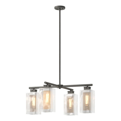Hubbardton Forge Polaris 4 Light 33" Wide Outdoor Pendant