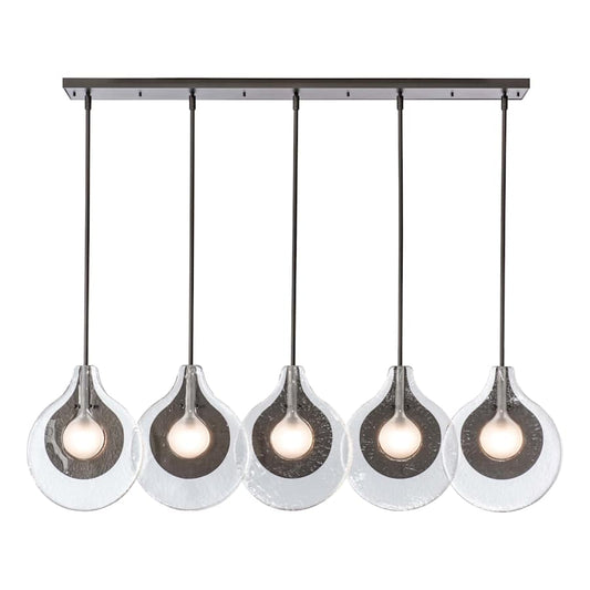Hubbardton Forge Veneto 5 Light 54" Wide Linear Pendant